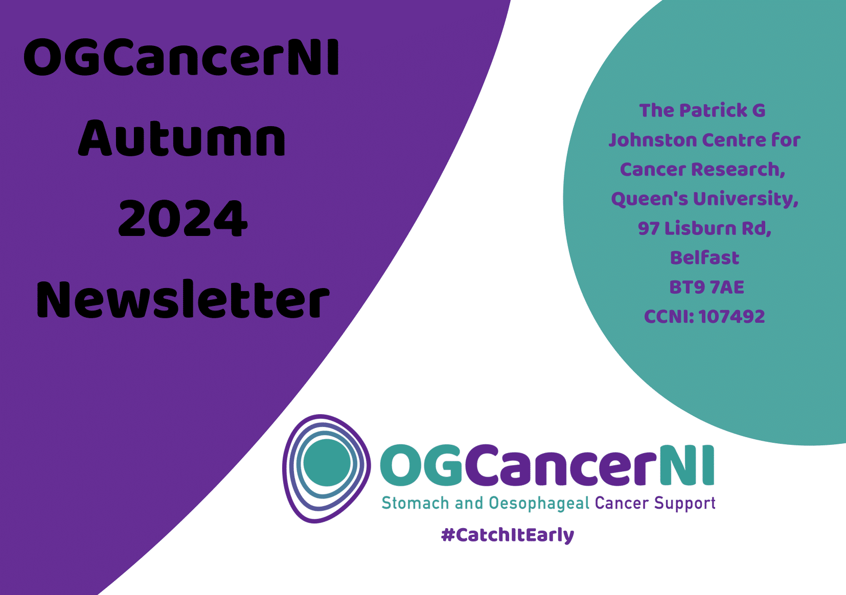 OGCancerNI Autumn 2024 Newsletter